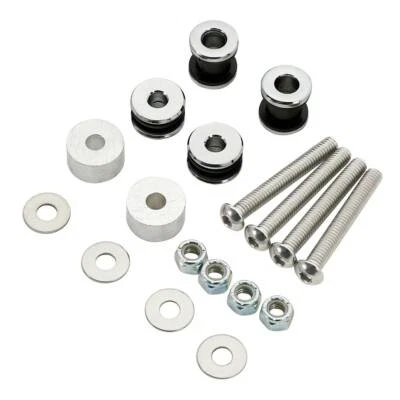 Kit de herrajes de acoplamiento cromado apto para Harley Softail 84-99 FLSTN 93-99 53531-95B Foto 1 de 4