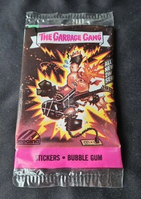 MINT condition Series 2 Australian Garbage Gang SEALED pack with gum! - Image 1 of 2