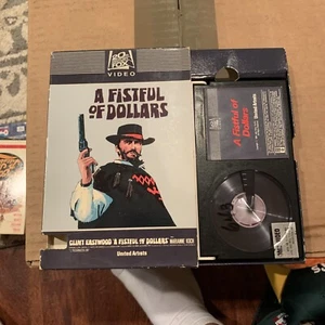 A Fistful of Dollars Clint Eastwood Betamax Western - Picture 1 of 2