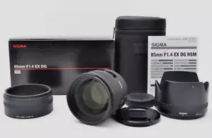 【N MINT】SIGMA EX DG 85mm f1.4 HSM Lens for PENTAX from Japan - Picture 1 of 10