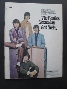 THE BEATLES YESTERDAY AND TODAY Vintage Songbook HANSEN PUBLICATIONS Sheet Music - Picture 1 of 7
