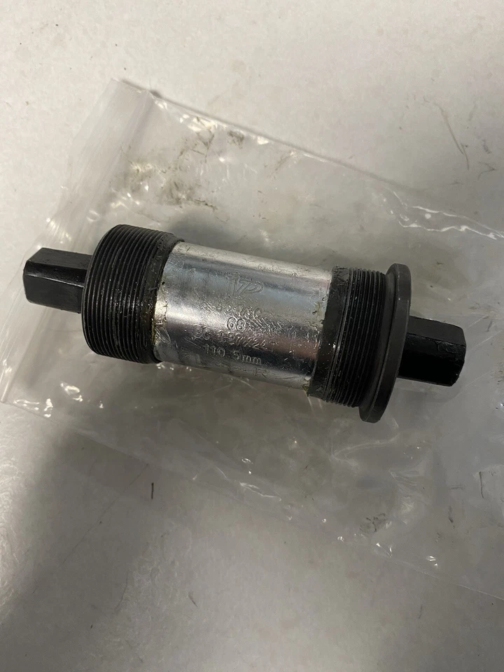 VP Components BC73 Square Taper Cartridge Bottom Bracket (68x110.5mm),Grey - Image 1 of 1