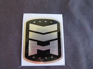 CALCOMANÍA INSIGNIA HARO REAL BMX PEGATINA RARA MASTER FREESTYLER SPORT RACING VINTAGE - Imagen 1 de 3
