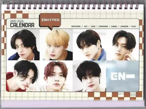 ENHYPEN Calendario fotografico 2025 & 2026 K-POP 202407 - Foto 1 di 3