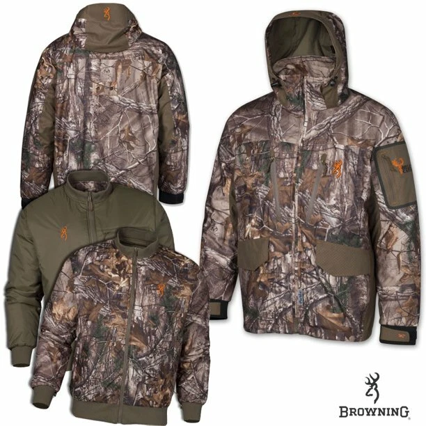 new BROWNING HELLS CANYON 4 in 1 parka AP CAMO primaloft SMALL S realtree xtra - Image 1 of 1