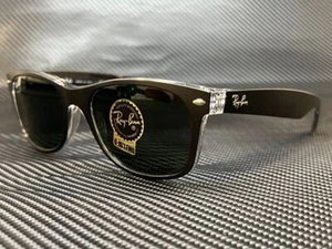 Gafas de sol unisex Ray Ban RB2132 6052 negras mate cuadradas 58 mm - Imagen 1 de 5