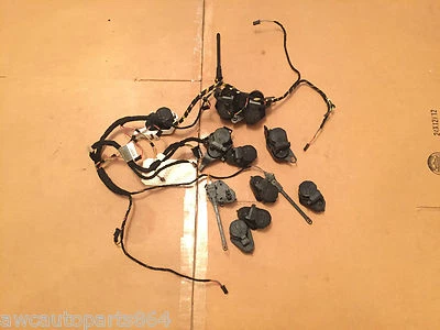 2008 BMW 750Li E66 HEATER A/C  AIR FLAP ACTUATORS SET  W/ WIRING  - Image 1 of 4