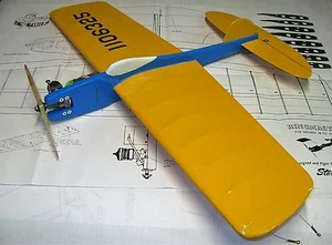 Sterling Model Airplane Plans (UC): Ringmaster Jr. 30" for .09-.19 Engines - Picture 1 of 4