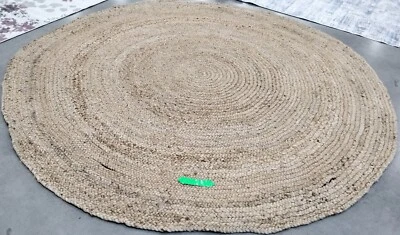 Alfombra de hilo roto redonda NATURAL 9' X 9', precio reducido 1172744485 NF733A-9R Foto 1 de 4