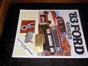 1983 Ford Ranger Truck 20-page Original Car Sales Brochure Catalog - Picture 1 of 3