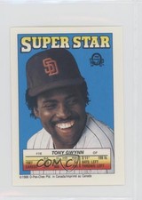 1988 Super Star Sticker Backs Tony Gwynn Shane Rawley Bob Boone ( 121; 182) HOF