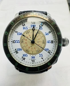 LONGINES VINTAGE REF. 3210 "LINDBERGH" ÁNGULO HORARIO, AÑOS 30 - Imagen 1 de 14