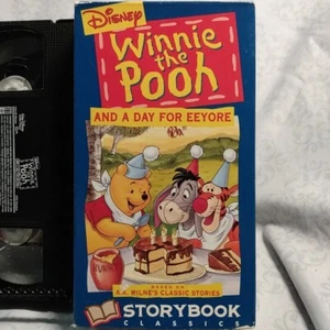 Winnie the Pooh and a Day for Eeyore VHS 1980s Disney - Picture 1 of 3