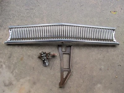 1963 Buick Special & Skylark Grille with hood latch and support NICE - Image 1 of 4