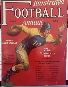 1939 Football Illustrated Annual magazine - Picture 1 of 1