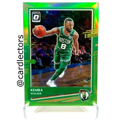 2020-21 Panini Donruss Optic Basquete KEMBA WALKER 95 Verde Limão PRIZM SP /149 - Imagem 1 de 3