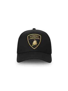 Lamborghini Shield Logo Hat Black - Bild 1 von 4