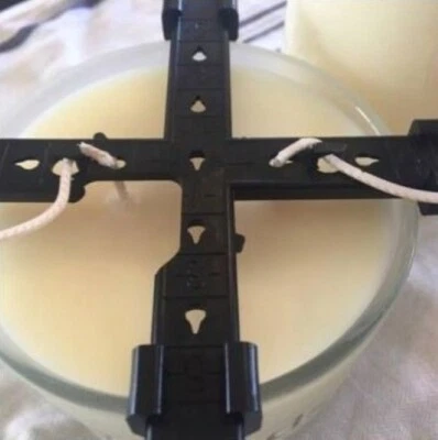 Universal Wick Holders - Adjustable Centering Device for Candle Makers - 50 pack - Image 1 of 4