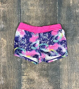 Freestyle by Danskin Mädchen Größe 6/6X Tanz Gymnastik Galaxy Print Shorts! - Bild 1 von 4
