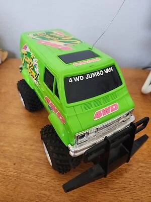 Radio Shack JUMBO VAN Remote Control Buggy 1980’s RC Car Vintage - No Remote - Image 1 of 4