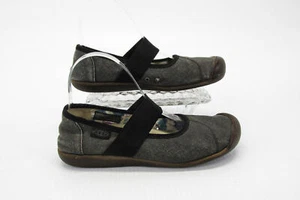 Keen Womens Shoes Sienna Size 7.5M Black Mary Jane Flat Pre Owned vq - Picture 1 of 12