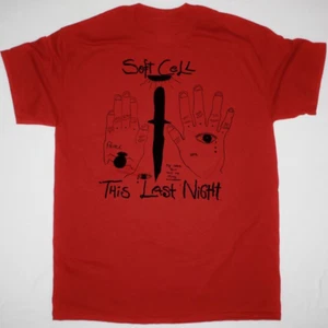 Soft Cell rotes T-Shirt Baumwolle volle Größe Unisex S-5XL JK631 - Bild 1 von 3