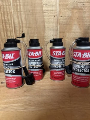 PACK DE 4 pistones protectores de bomba de lavadora a presión protector de sello anticongelante STA-BIL 4ºZ Foto 1 de 2