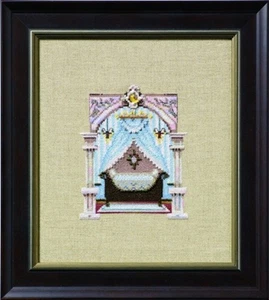 Nora Corbett Cross Stitch Pattern - The Doll House - The Master Bedroom NC356 - Picture 1 of 1