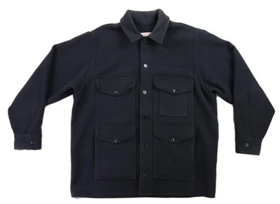 VTG FILSON USA Men’s XL 48 Navy Blue Wool Cruiser Field Shirt Jacket Top - Image 1 of 4