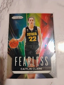 Caitlin Clark 2024 Panini Caitlin Clark Collection Prizm Fearless #F2 Mint  - Bild 1 von 2