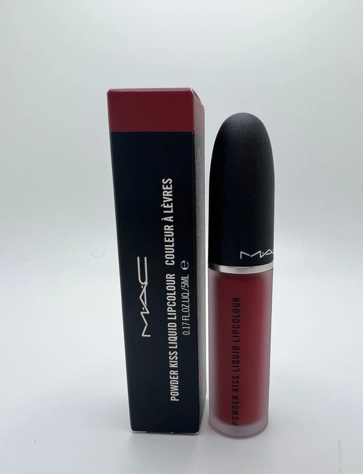Color de labios líquido MAC Powder Kiss - #991 dedicado al chile - 5 ml / 0,17 oz - Nuevo Foto 1 de 1