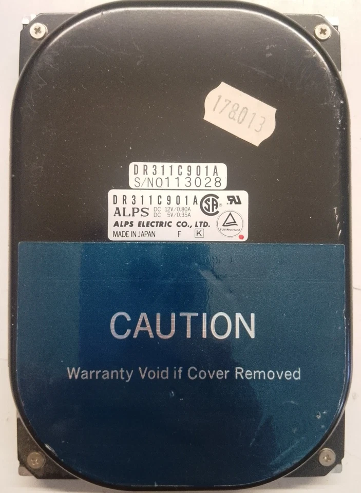 Alps Electric DR311C901A E124442D Hard Disk Drive 3.5 HDD Ide Pata - Image 1 of 1