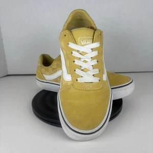 Vans Old Skool Damenschuhe 8 kariert cybergelb Wildleder Deluxe Komfort gebraucht, in einwandfreiem Zustand - Bild 1 von 9