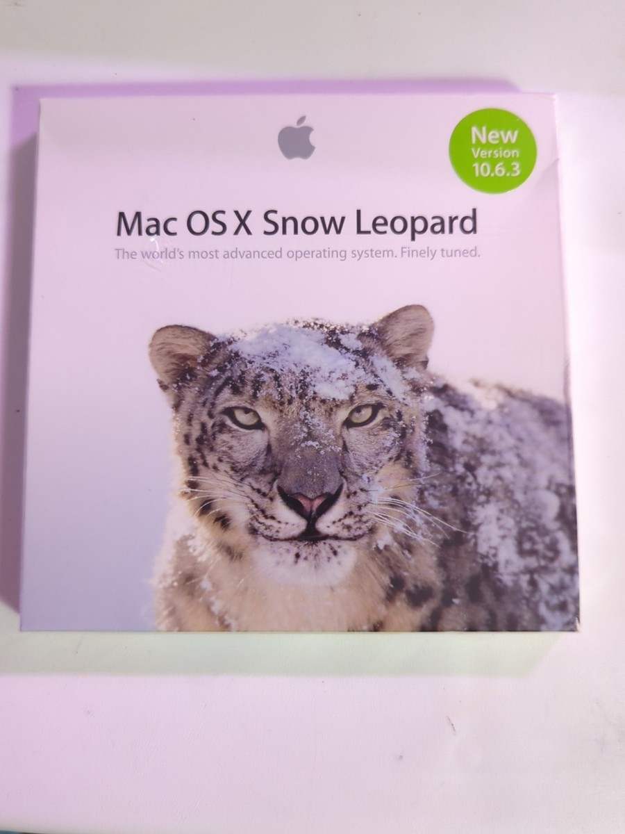 Mac Os X Snow Leopard for sale | eBay