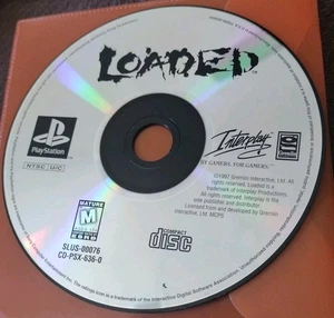 Loaded (Sony PlayStation 1, 1996) Disc Only Tested & Working - Picture 1 of 1