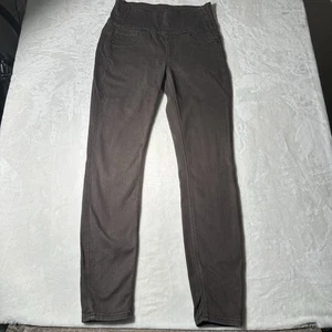 Spanx Jeans Donna Skinny Taglia 6 - 8 Media Zip Laterale Marrone Elasticizzato Vita Alta - Foto 1 di 18
