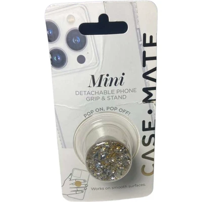 Soporte para teléfono con ventosa Case-Mate Minis brillante dorado genuino, caja de desgaste Foto 1 de 4