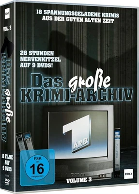 Das große Krimi-Archiv Vol. 3 * DVD 18 spannungsgeladene Krimis * Pidax Neu - Bild 1 von 4