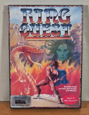 Nuevo Sellado Ring Quest Origin Apple PC Big Box Juego Completo CIB Electronic Arts Foto 1 de 4