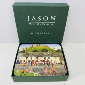 Jason Walk Of Life Set Of 6 Coasters - 4.5" x 3.5" - Excellent Condition - Picture 1 of 22