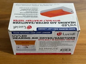 BRAND NEW Lucid Audio UV/LED Hearing Aid Dryer/Sanitizer - Picture 1 of 6