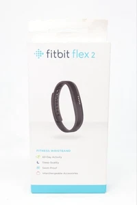 Fitbit Flex 2 FB403BK Bracelet Fitness Tracker d'activité Noir "PEU UTILISÉ" - Photo 1/3