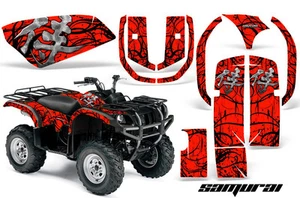 YAMAHA GRIZZLY 660 CREATORX GRAPHICS KIT DECALS STICKERS SAMURAI BR - Picture 1 of 1