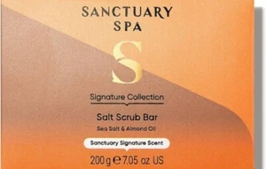 Sanctuary Spa Salt Scrub Bar 200g With Exfoliating Flakes of Sea Salt Soap - Picture 1 of 1