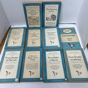 Pelikan Psychologie Bücher, 10 Stück, Taschenbuch gedruckt zwischen 1947-1957 - Bild 1 von 5