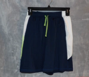 Boys Under Armour Athletic Shorts Size YMD Medium Navy Drawstring - 1088 - Picture 1 of 4