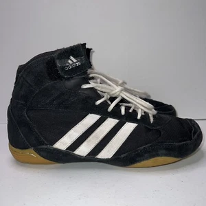 Zapato de Lucha Adidas Vintage PRETEREO Negro/Blanco Suela Dividida Para Hombre Talla 6 - Imagen 1 de 12