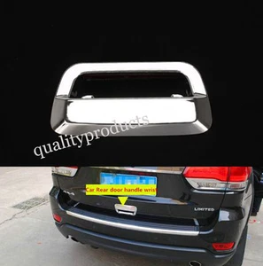 Chrome Tail Door Handle Bowl Cover Trim for Jeep Grand Cherokee Dodge Durango - Picture 1 of 6