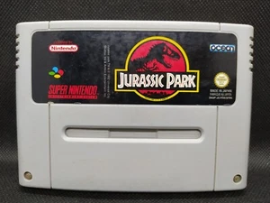 Jurassic Park - Super Nintendo SNES EU PAL - SNSP-J8-FRA/SFRA (l#01) - Picture 1 of 9