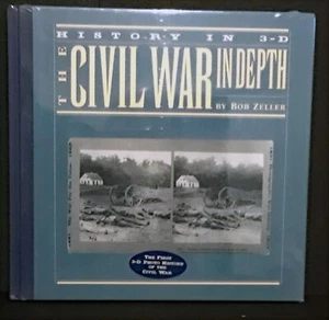 The Civil War in Depth 3-D Photo History New Seaed in Factory Shrink Wrap 1997 - Picture 1 of 7